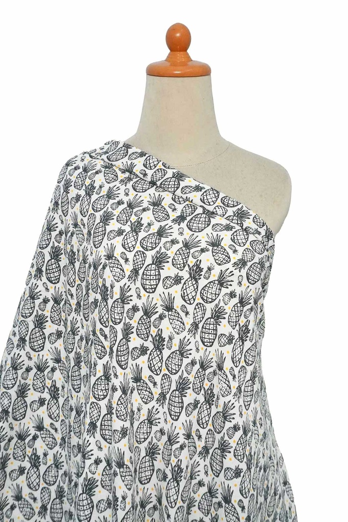 Fujiette Crepe Nanas Grey