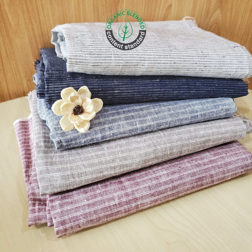 Hemp Organic Cotton Yarn Dyed