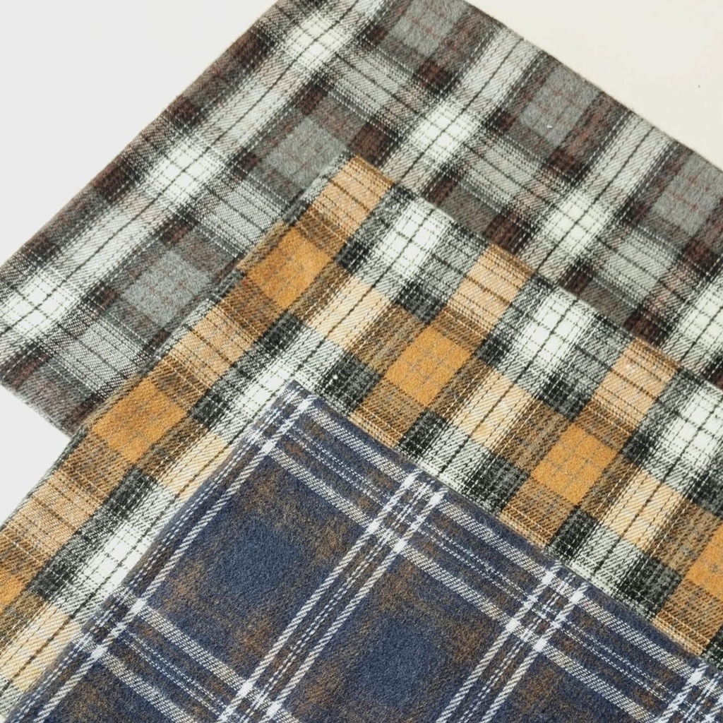 Cotton Flanel Yarn Dyed