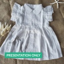 Cotton Texture Henie White