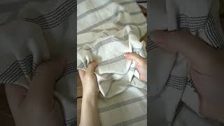 Cotton Rayon Linen Texture Stripes Natural [1200132 BD]