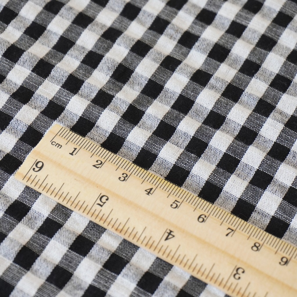 Cotton Seersucker Checked