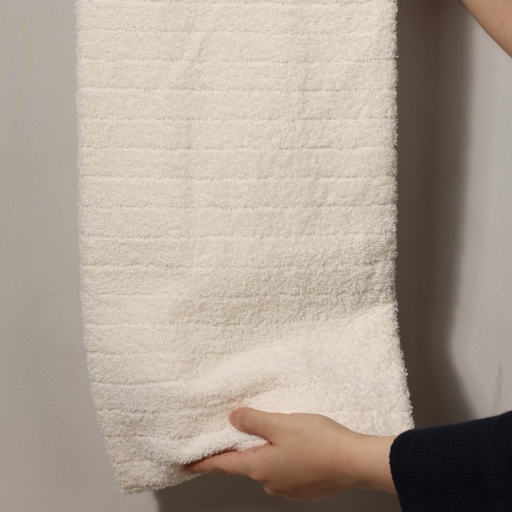 Handuk Stripe Bulu Tebal