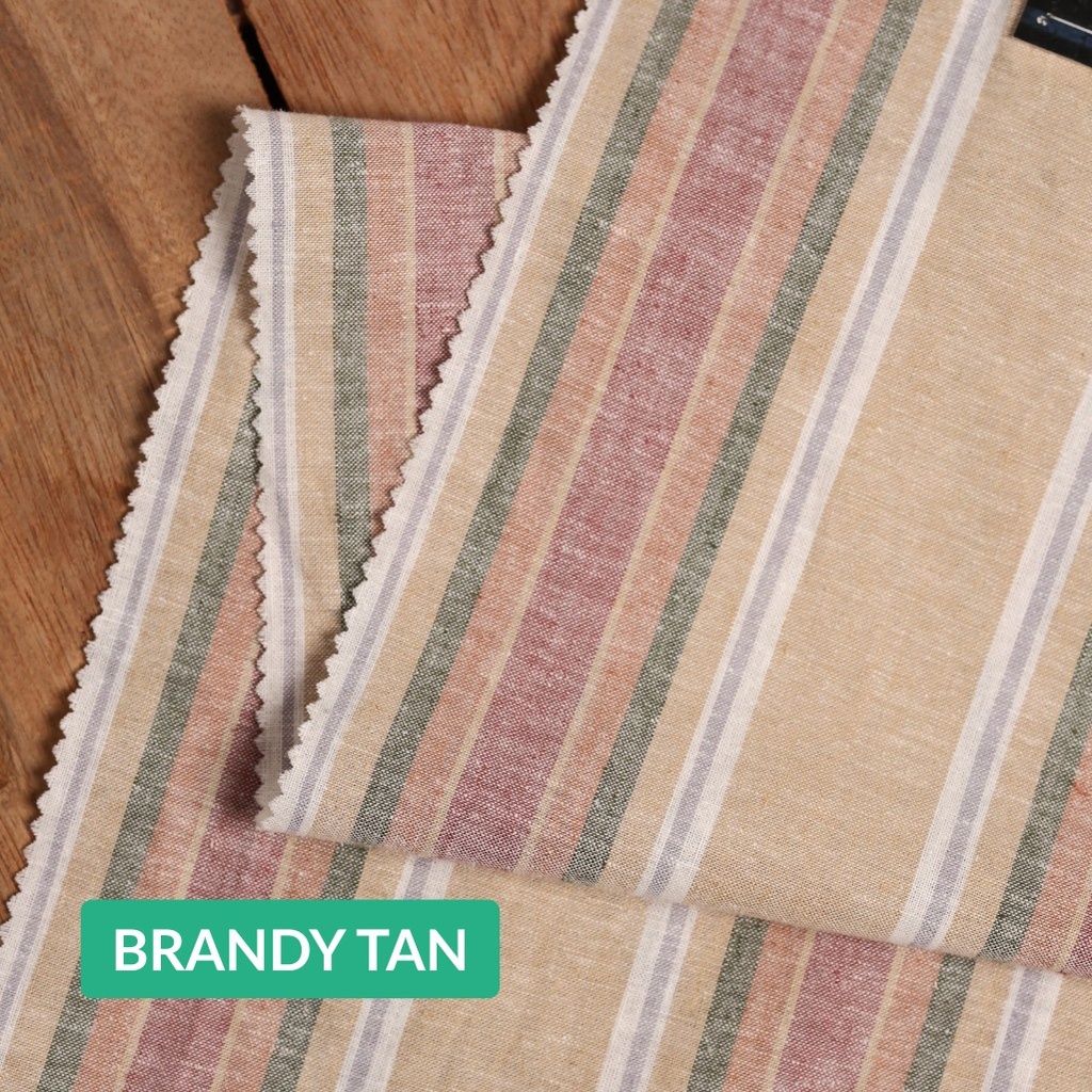 Hemp Cotton Yarn Dyed Stripe BD