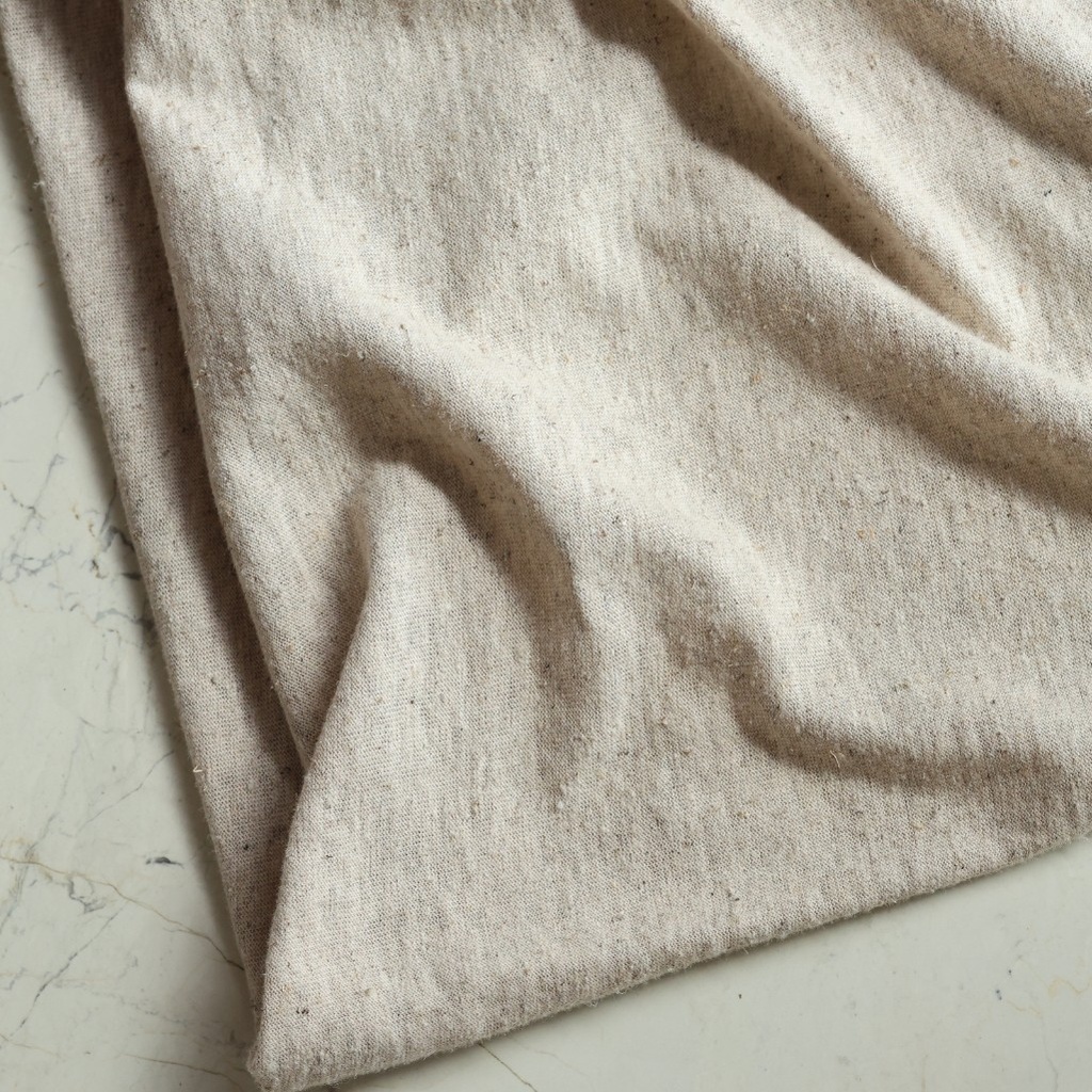 Hemp Cotton Jersey B71533C Natural