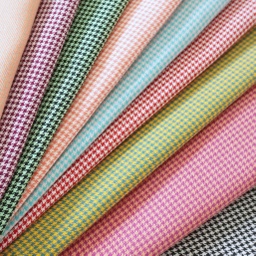 Cotton Yarn Dyed Hounds Tooth