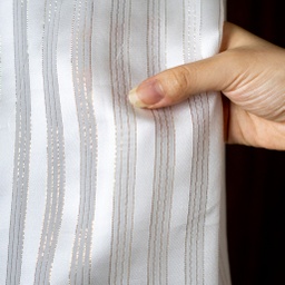 Sutra Stripe Satin With Gold 11MM L.115